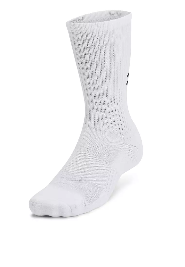Training Cotton 3-Pack Crew Socks
