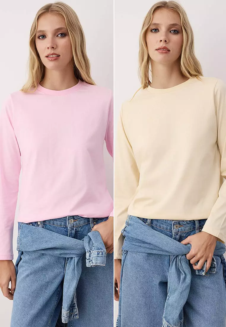 Pack of 2 Crew Neck Regular T-Shirts