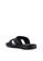 Louis Cuppers 黑色 Paneled Flat Sandals B390DSH9A4EB71GS_3
