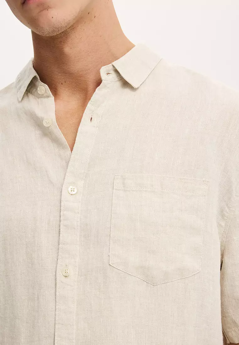 Linen Short Sleeve Shirt
