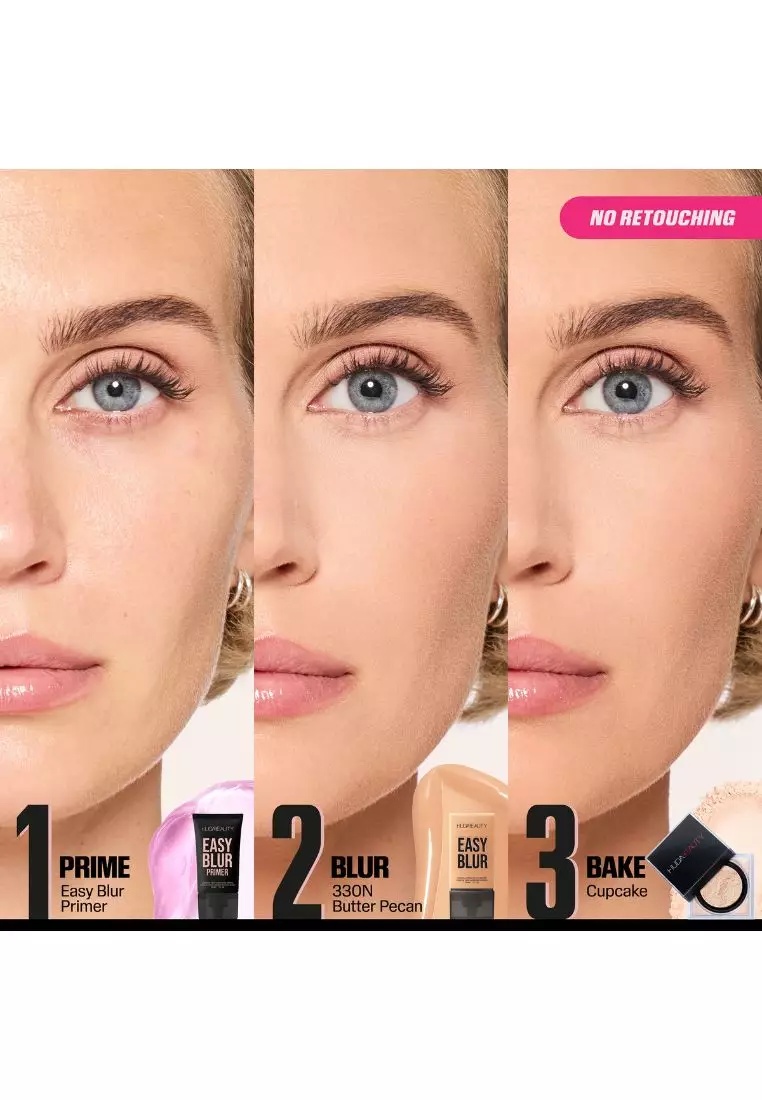 Huda Beauty Easy Blur Foundation Butter Pecan 330N