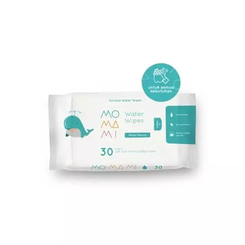 MOMAMI TISU BASAH WETWIPES WATER 30S 121677E