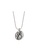 ZITIQUE silver Women's Hip-hop Style Rabbit Disc Necklace - Silver A982CACF394B07GS_1