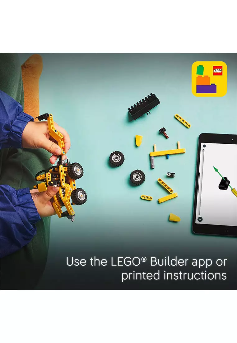 Technic 42197 Backhoe Loader, Age 7+, Building Blocks, 2025 (104pcs)