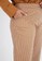 Sorabel brown Yves Stripes Culotes Pants Big Size Brown 9F317AA65A6F2DGS_3