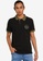 Fidelio black Urbanation Contrasted Collar Polo Shirts 9FCDDAA7F5E5CEGS_1