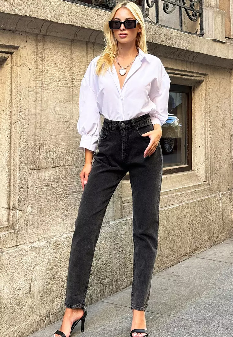 Buy Alacati Mom Cut Jeans 2024 Online ZALORA Philippines