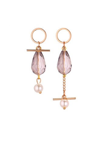 Buy Urban Outlier Water Drop Shape Fashion Earrings Online Zalora Malaysia