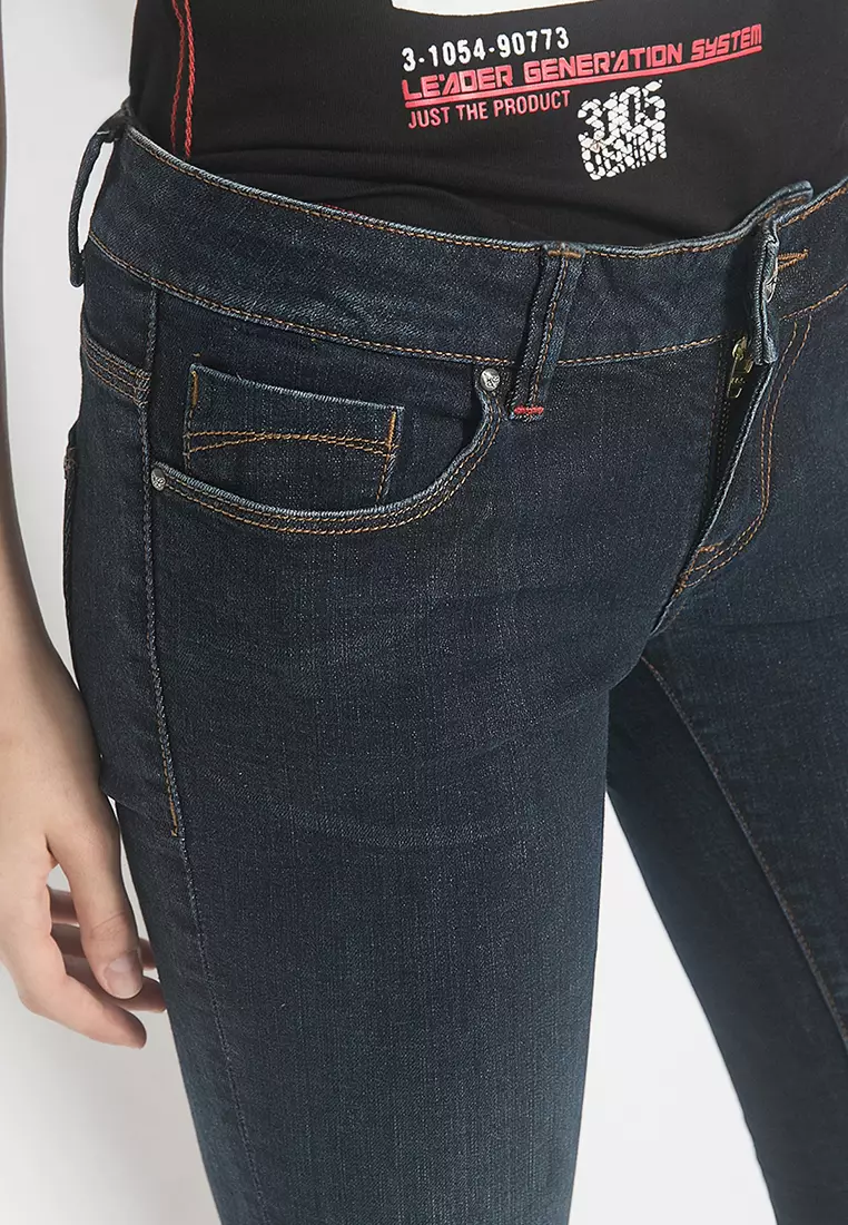 LGS - Celana Pendek Casual Wanita - Warna Hitam LPC.400.003.A156.C