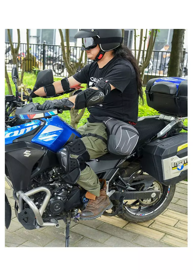 Motorcycle Nylon 1101 Leg Bag – Gray