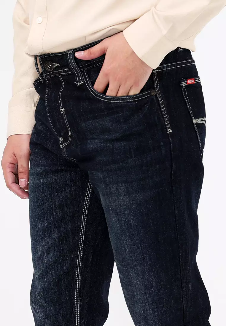 Denim Long Pants Regular Fit