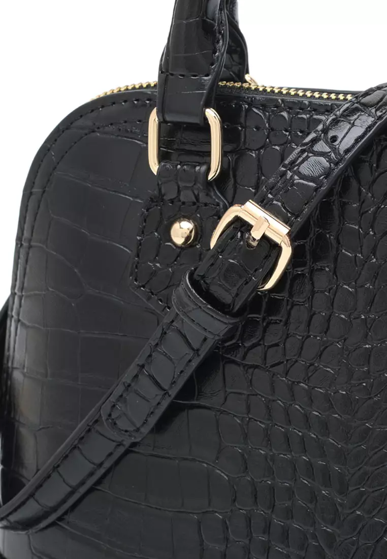 Women's Top Handle Bag / Sling Bag / Crossbody Bag (Tas Selempang Wanita / Tas Tangan Wanita) - Hitam