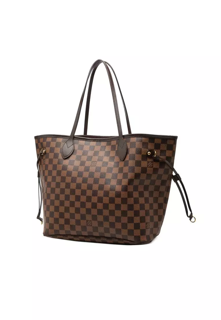 Pre-Loved Louis Vuitton Damier Ebene Neverfull Mm