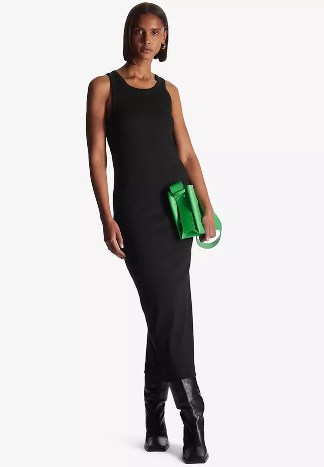 Cos ribbed cotton dress on sale