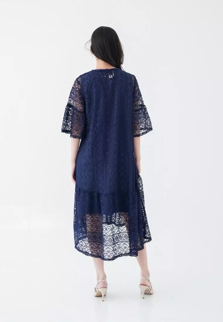 Aveline Party Dress Navy