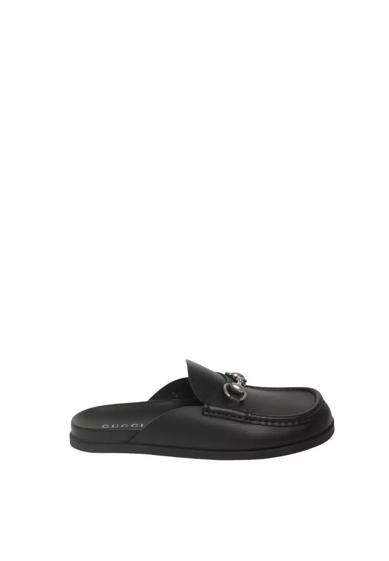 Discount on Gucci  shoes - SKU: Leather Mules