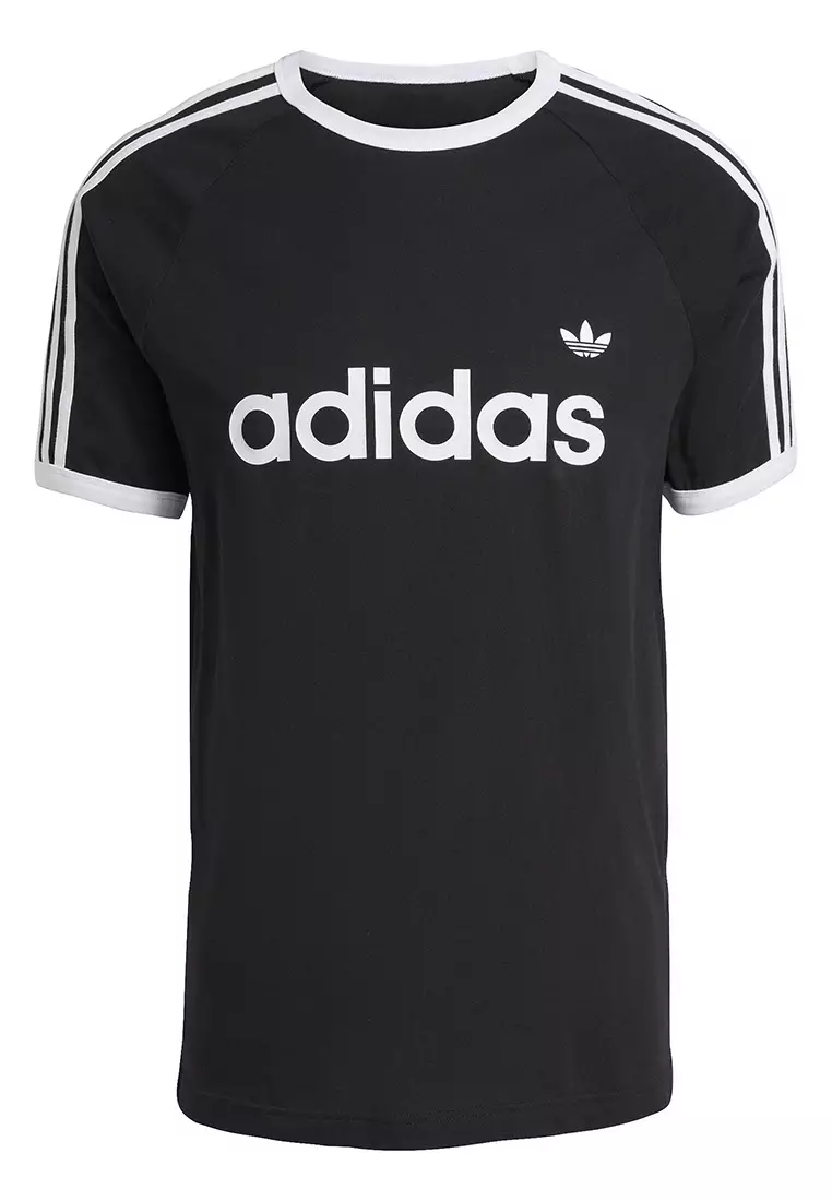 3-Stripes Slim Ringer T-Shirt