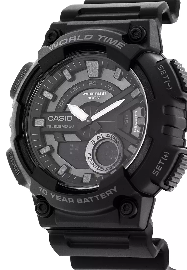 Digital Analog Watch AEQ-110W-1BVDF