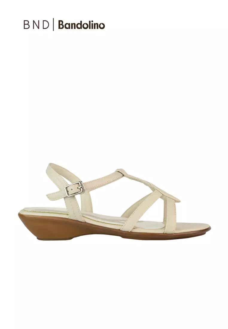 Discount on BND  shoes - SKU: BND - Bandolino Cindy Sandals 73908 Bone