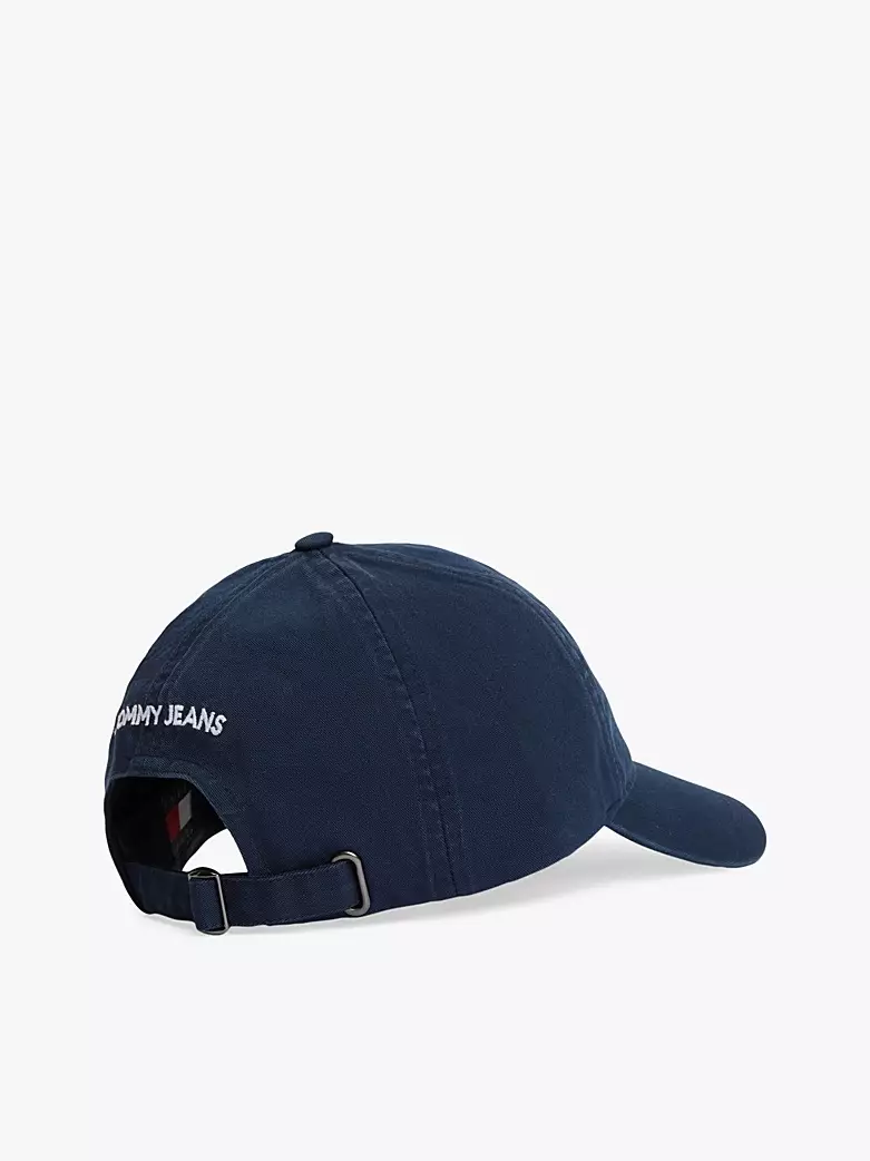 Tommy Hilfiger - Wavy Logo Washed Twill Baseball Cap