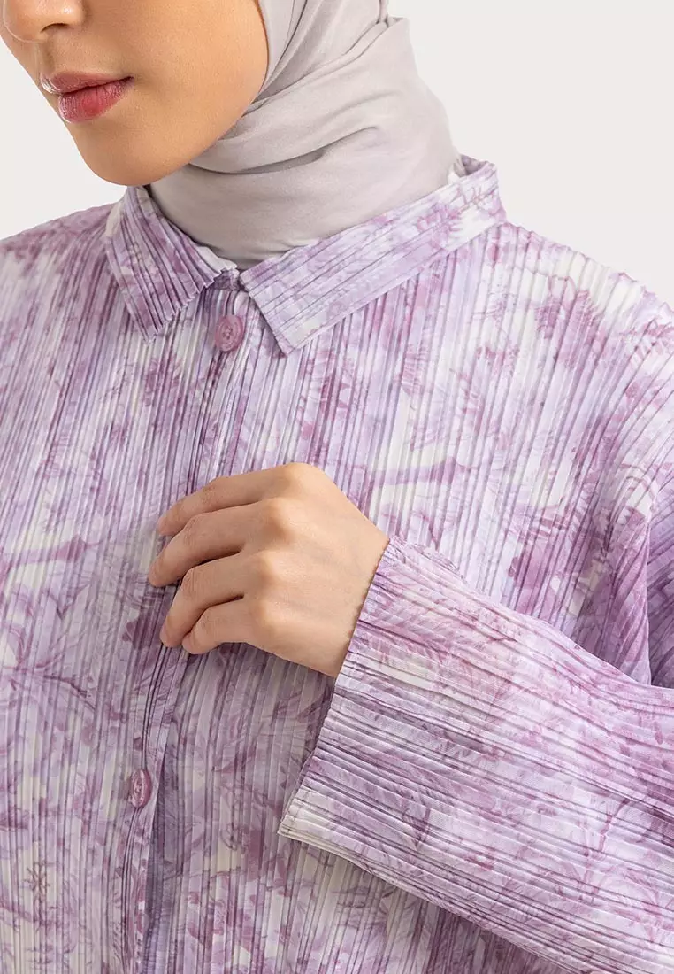 Ria Miranda Lilac Letiz Shirt