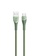USAMS USAMS US-SJ542 U77 Type-C 3A Fast Charging & Data Cable With Colorful Light 1.2m Green 51886ESD32B361GS_1