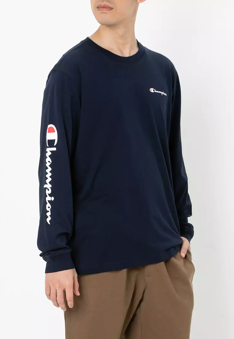 Buy Champion Crewneck Long Sleeves T-Shirt 2025 Online ZALORA