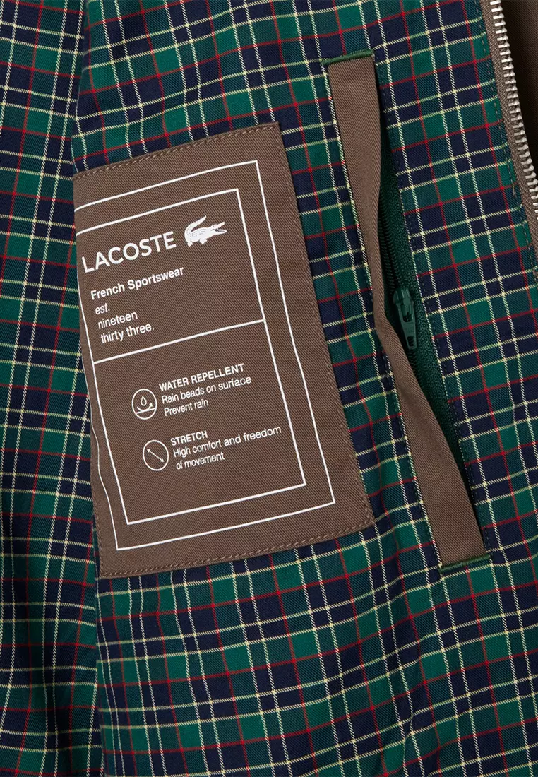 Showerproof Cotton Twill Harrington Jacket