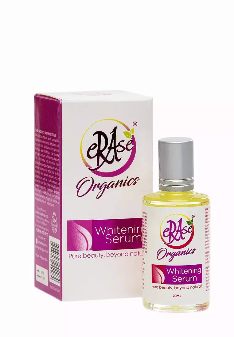 Buy Erase Solution Erase Organic Whitening Serum 20mL 2024 Online