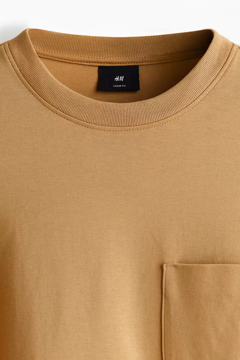 Loose Fit Long-sleeved jersey top