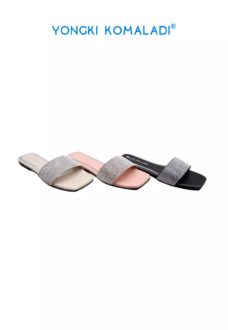 [ ORIGINAL ] YONGKI KOMALADI SANDAL OL-BY42206-24 PEACH