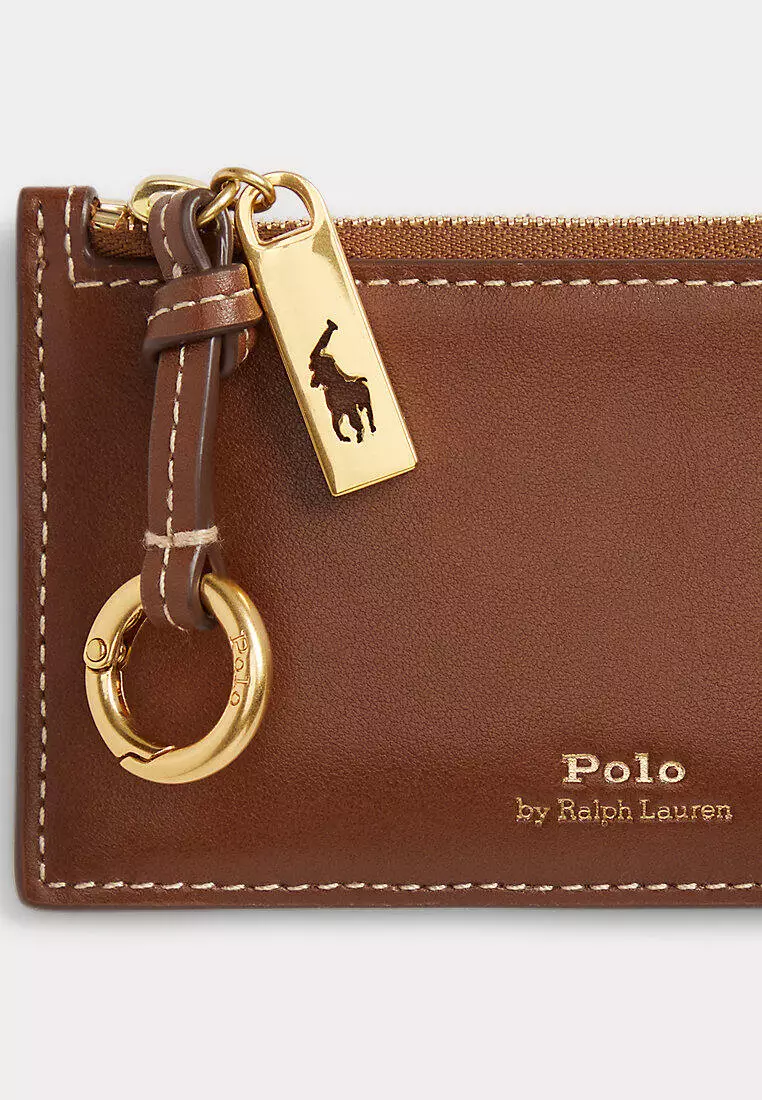 Buy Polo Ralph Lauren Polo Ralph Lauren Women Polo ID Leather Zip Card ...