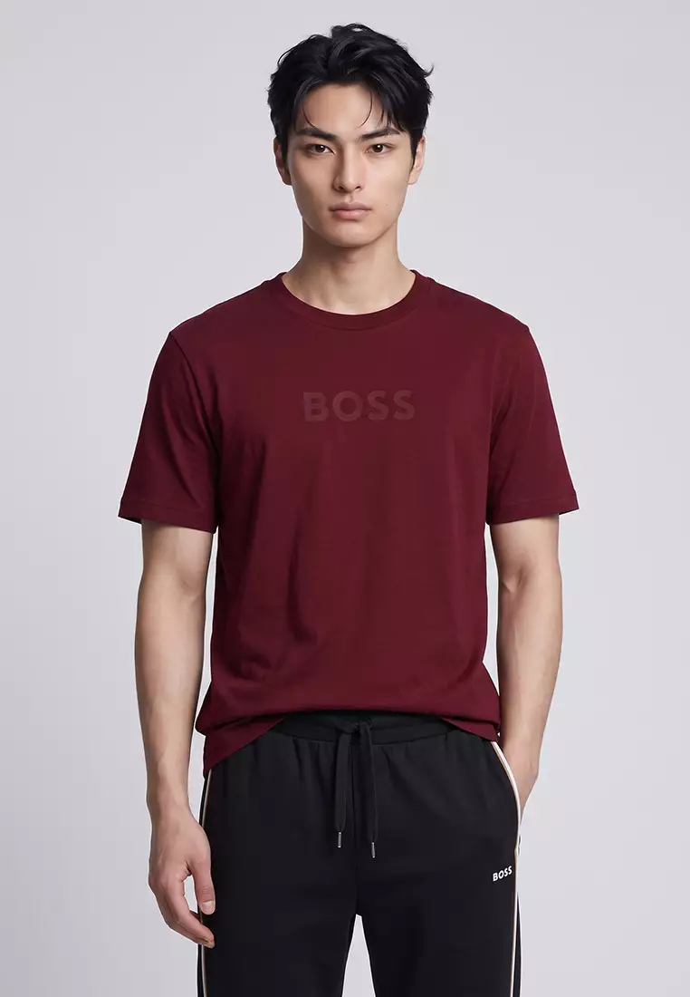 Buy BOSS Logo T-Shirt - BOSS Green 2026 Online | ZALORA Philippines