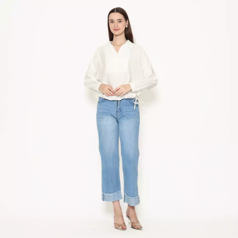 Rodeo - Blouse Wanita - Kalitha Blouse - White