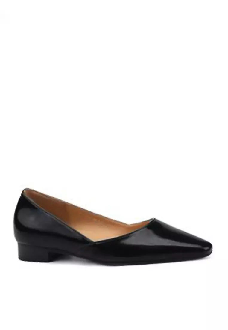 Discount on Twenty Eight Shoes  shoes - SKU: VANSA Fashion Patent Leather Low Heel Shoes VSW-F9912