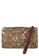 COACH brown Coach Tech Wallet In Signature Canvas With Wildflower Print - Brown 5D34FAC59BAEE4GS_2