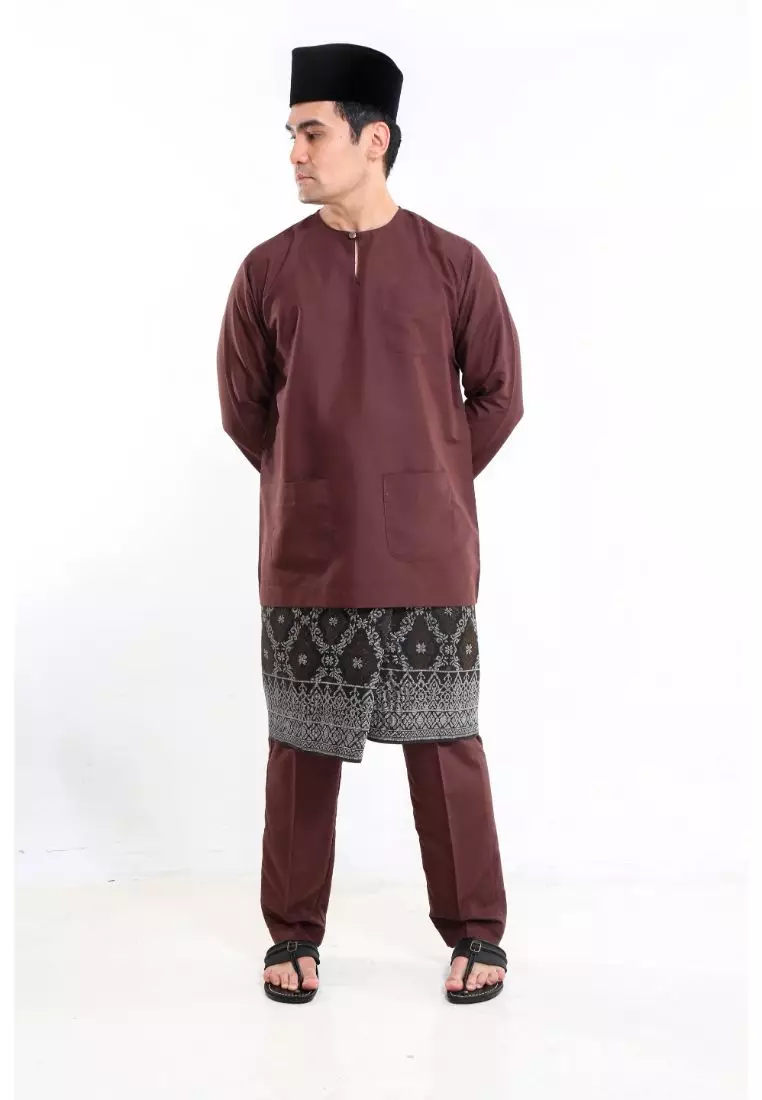 Buy Amar Amran Baju Melayu Teluk Belanga 2023 Online | ZALORA Singapore