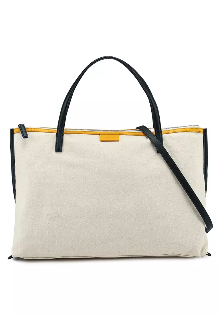 Canvas tote shopper hot sale