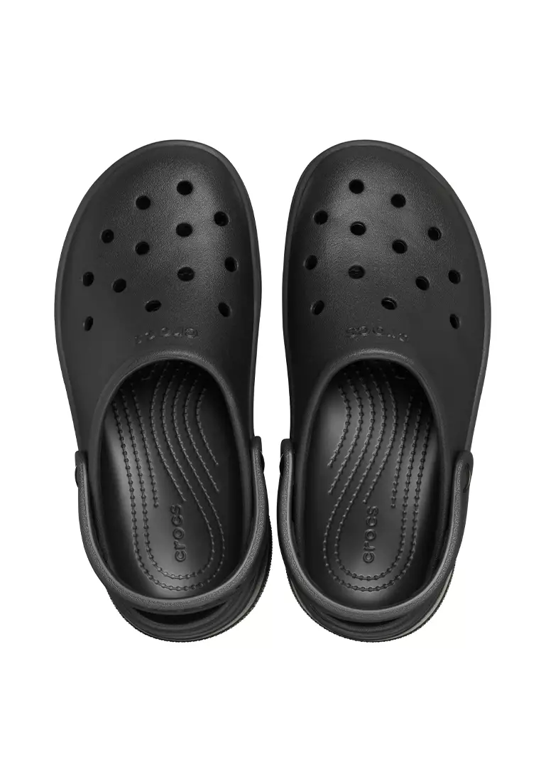 Crocs Unisex Classic Stacked Clog - Black