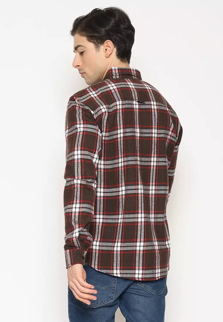 Jual 17seven Original 17SEVEN Kemeja Flanel 0279ODETTE Original 2024
