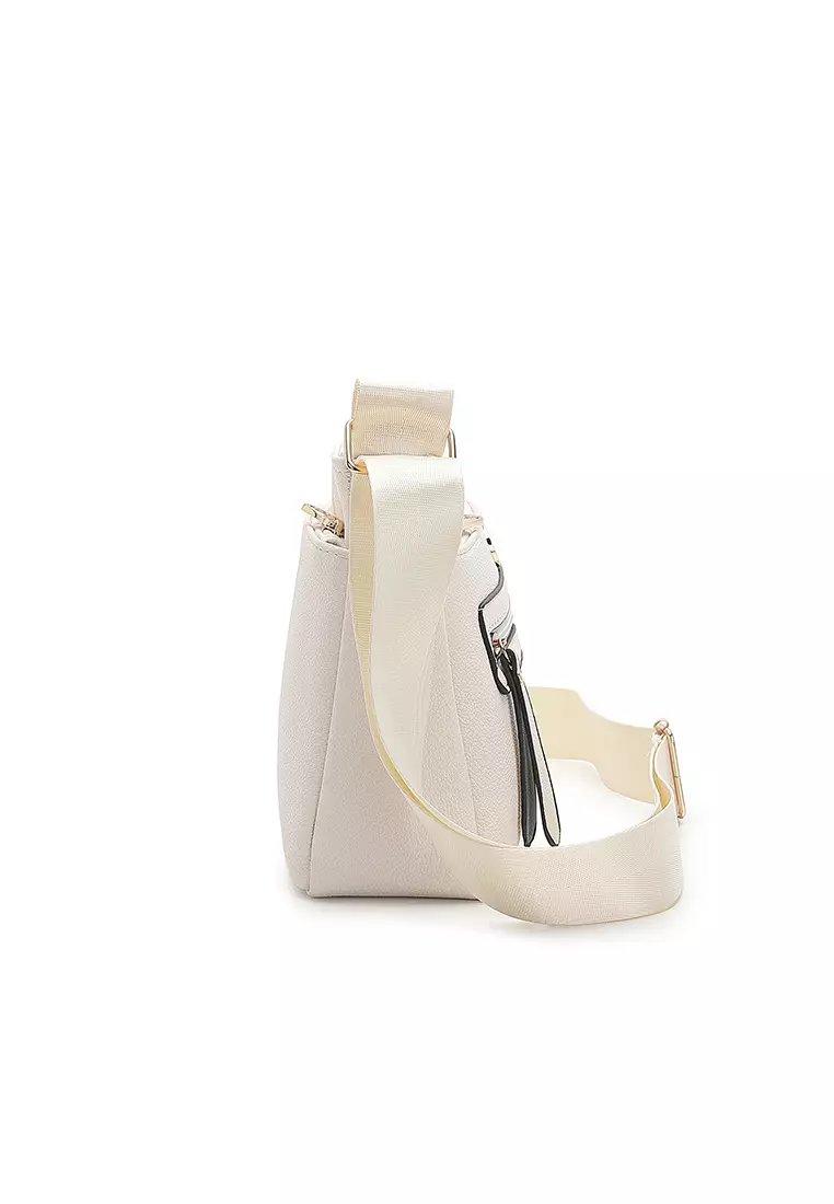 Women's Sling Bag / Crossbody Bag - White