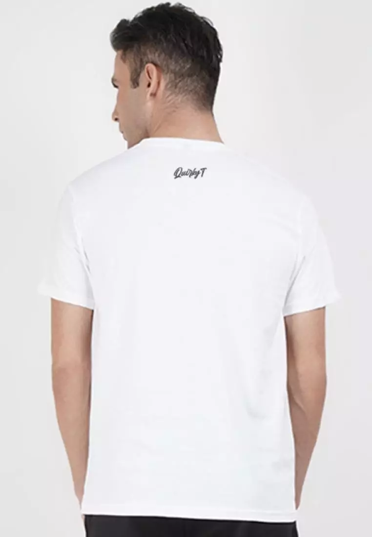 Free Your Mind White Graphic Cotton Short Sleeve Essential T-Shirt