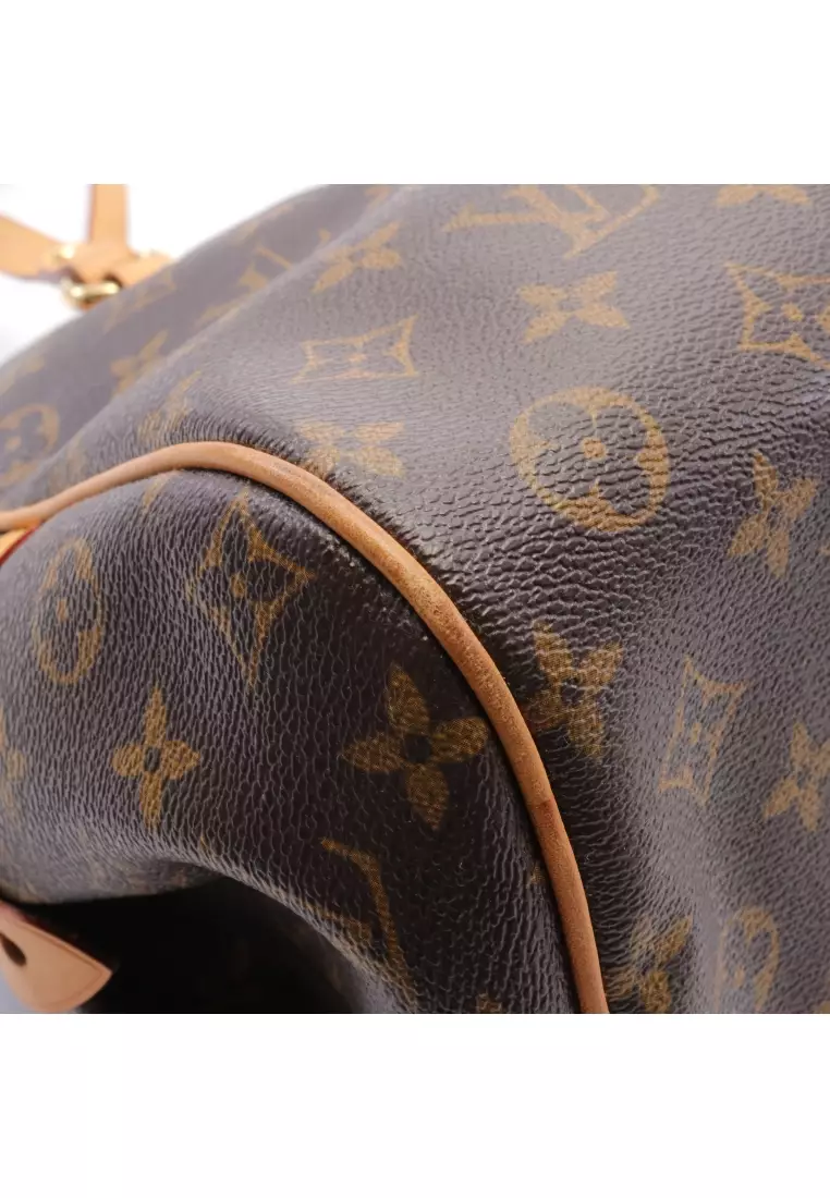 Pre-Owned Louis Vuitton Montorgueuil PM Brown 