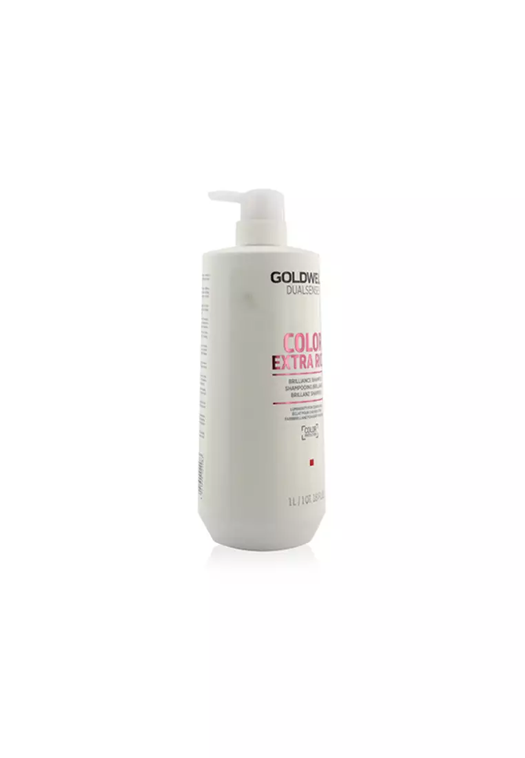 GOLDWELL - Dual Senses Color Extra Rich Brilliance Shampoo (Luminosity For Coarse Hair) 1000ml/33.8oz.