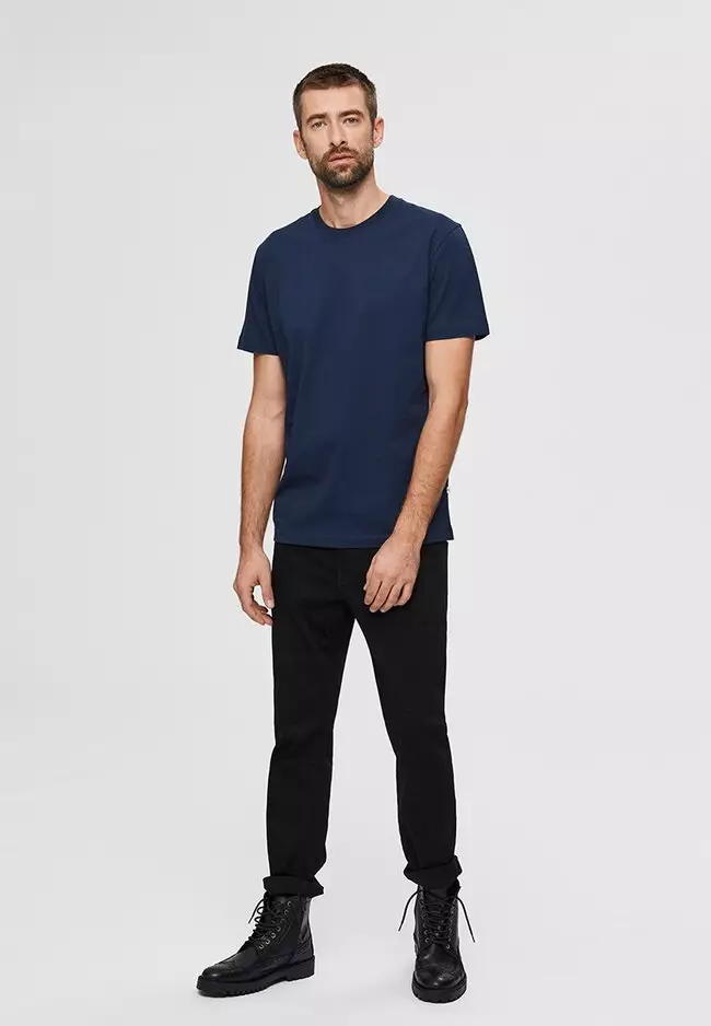 Buy Selected Homme Short Sleeves O-Neck Tee 2024 Online