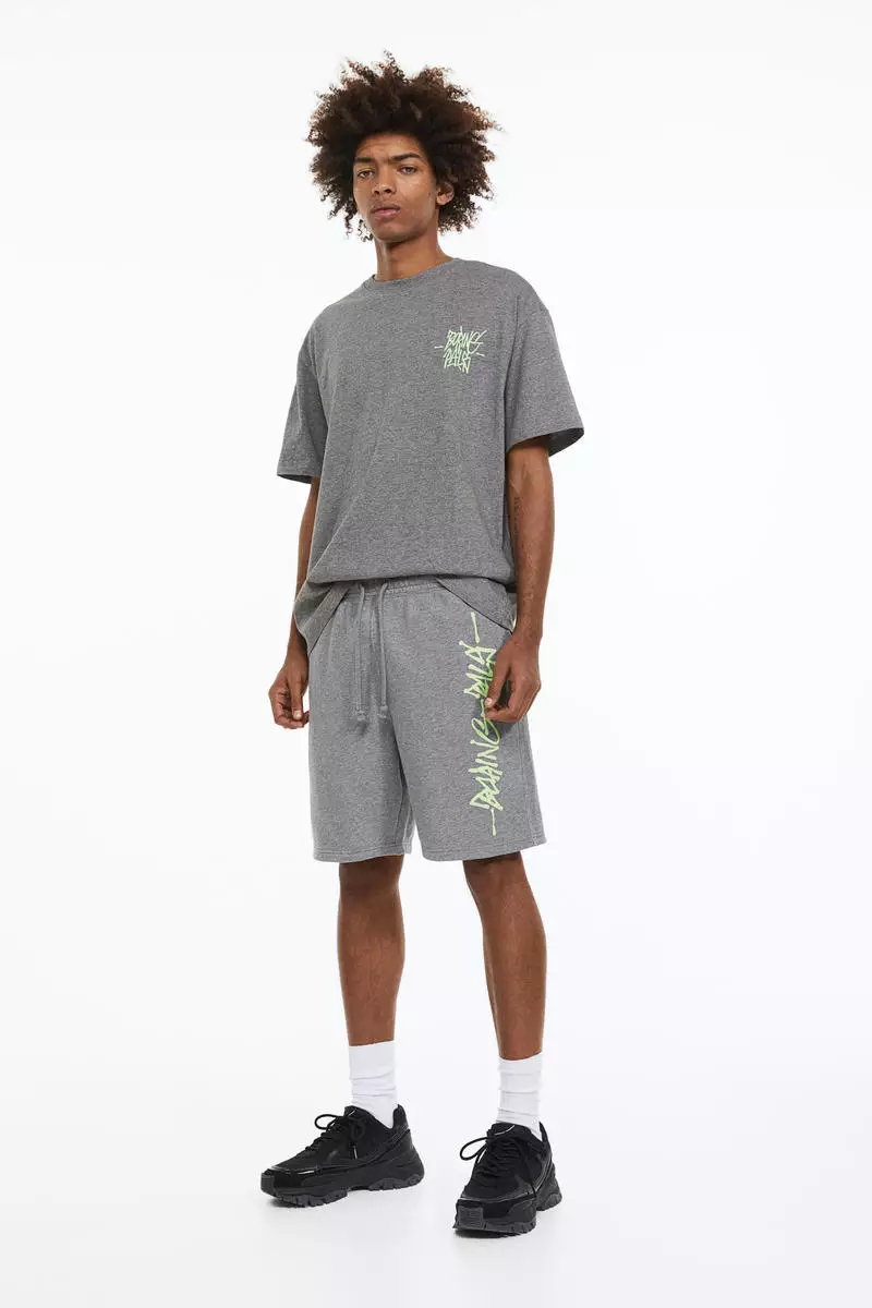 H&m shop fleece shorts