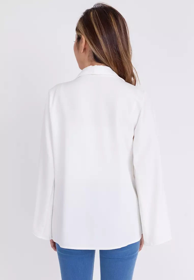 Buy Hook Clothing Cape Slit Sleeve Jacket Online ZALORA Malaysia