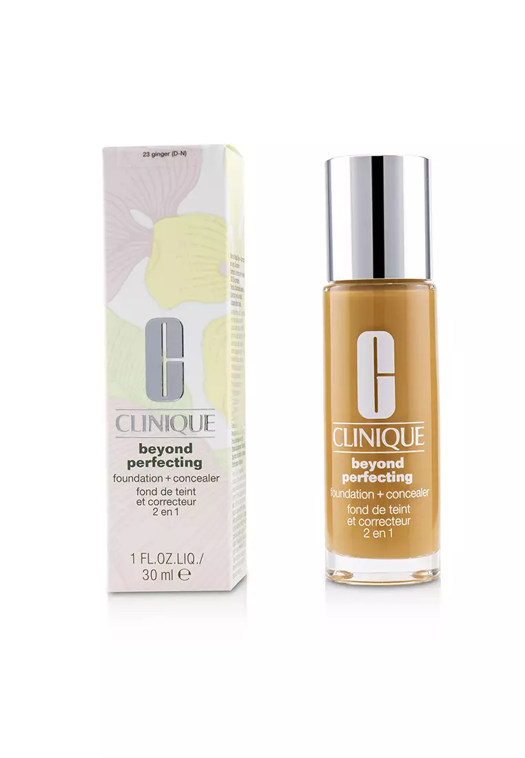 CLINIQUE - Beyond Perfecting Foundation & Concealer - # 23 Ginger (D-N) 30ml/1oz