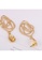 A-Excellence gold Gold Plated Asymmetric Earrings B3AE6AC5C73F34GS_4