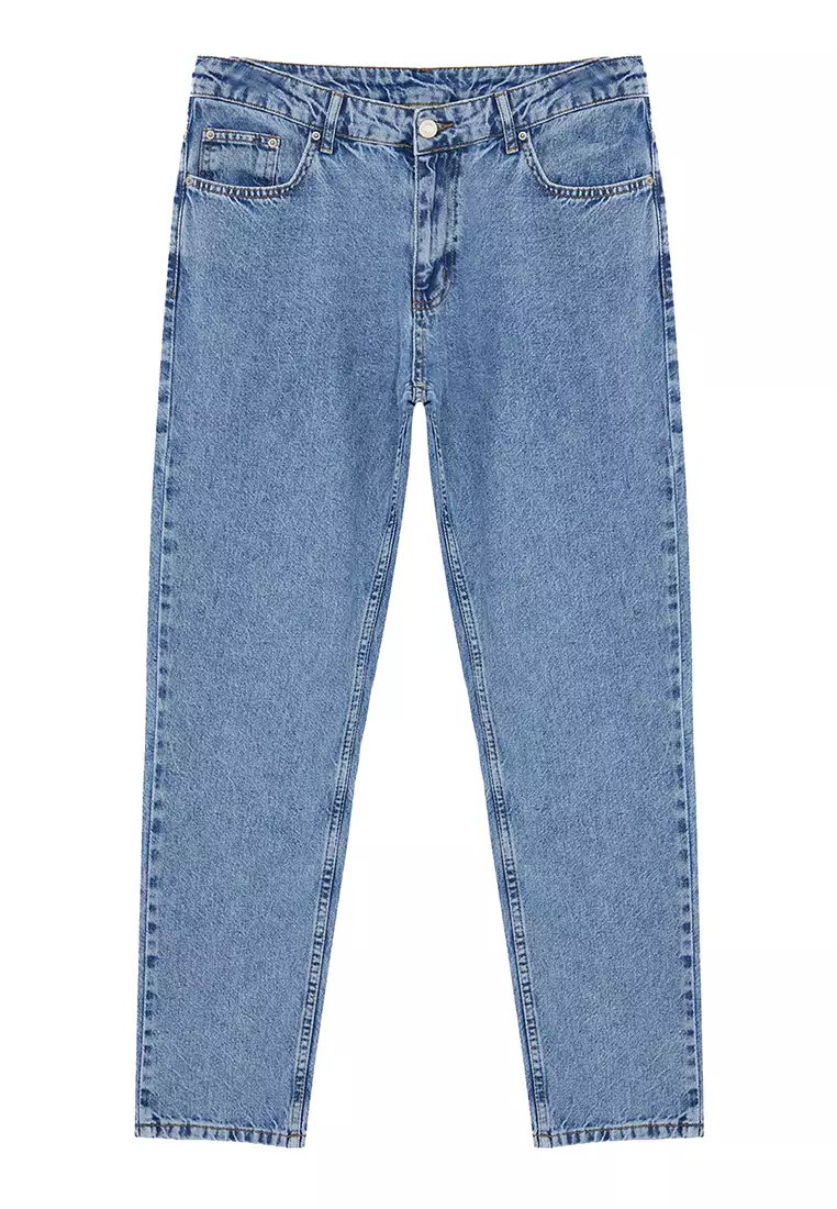 Buy Trendyol Relaxed Denim Jeans 2025 Online ZALORA